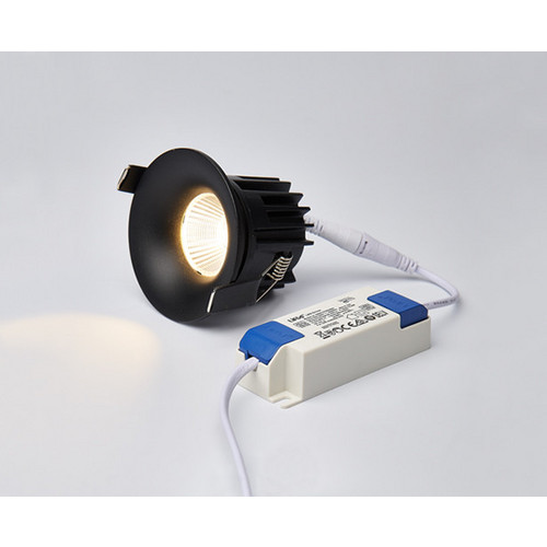 IT06-6016 black 4000K светильник встраиваемый влагозащищенный