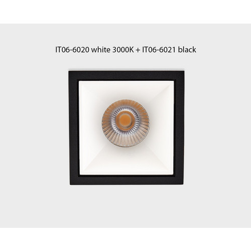 IT06-6020 white 3000K + IT06-6021 white светильник встраиваемый