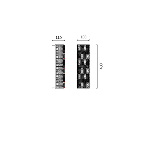 Бра Festo Chrome FL1052-2W (FL1052-2W)
