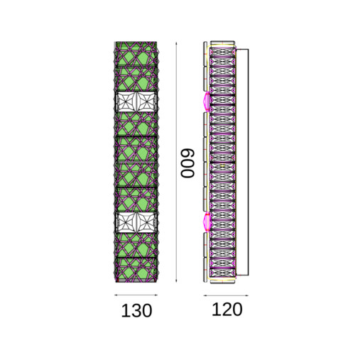Бра Ravissement Chrome FL1068-3W (FL1068-3W)