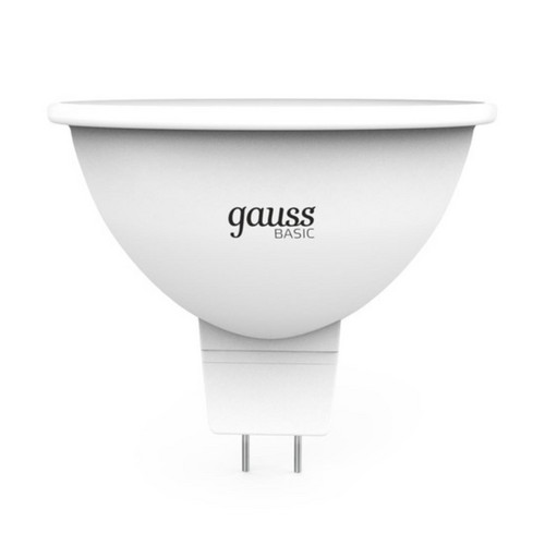 11519 Лампа Gauss Elementary MR16 12V 9W 680lm 3000K GU5.3 LED 1/10/100