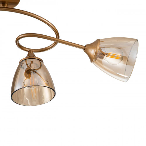 Escada 1112/4P Е27*60W Champagne Gold