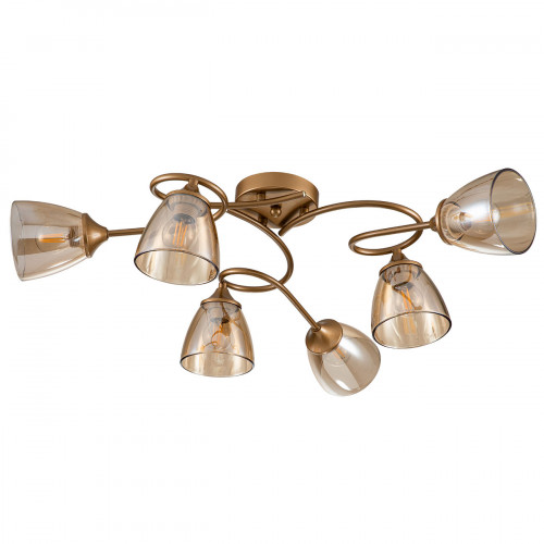 Escada 1112/6P Е27*60W Champagne Gold