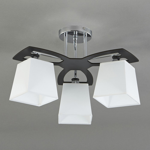 Escada 1116/3PL E27*60W Chrome/Black/White