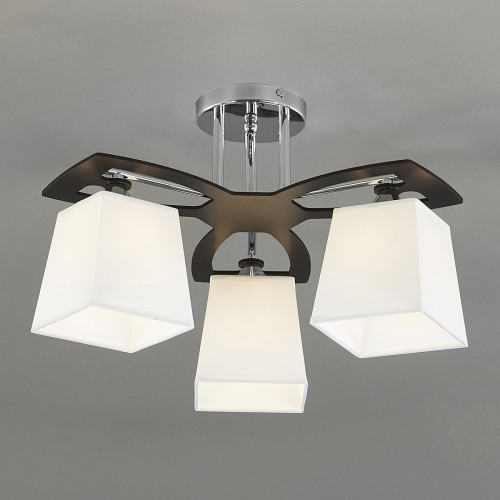 Escada 1116/3PL E27*60W Chrome/Black/White