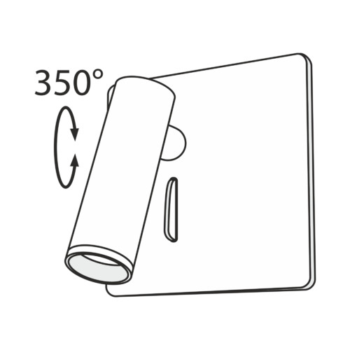 Настенный светильник (бра) Technical C040WL-L3B3K