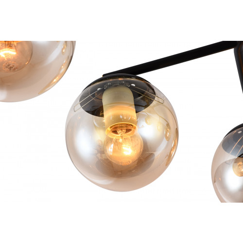 Escada 1130/8PL E27*60W Black/Wood