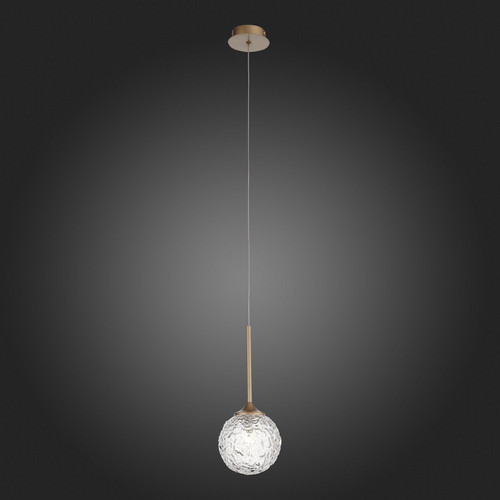 SL1152.203.01 Подвес ST-Luce Золотистый/Прозрачный G9 LED 1*5W ARCOBALINO