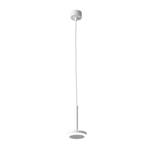 ST104.503.06 Светильник подвесной Белый LED 1*6W 3000K 468Lm Ra>80 120° IP20 D112xH184 170-240V Подвесные светильники