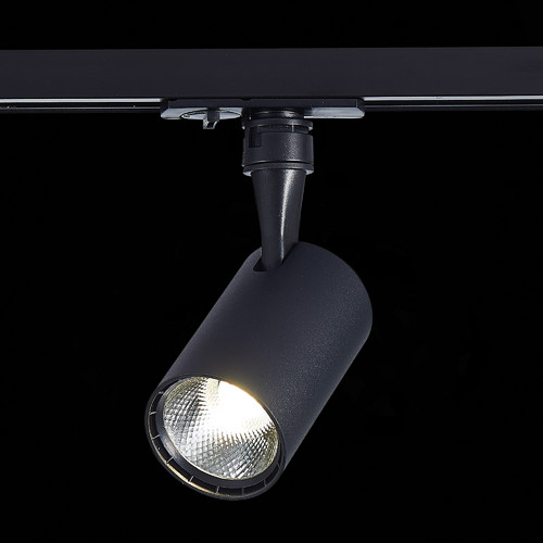 ST351.436.10.24 Св-к трек. Черный LED 1*10W 3000K 900Lm Ra?80 24° IP20 L98xW59xH154 100-240V BASE
