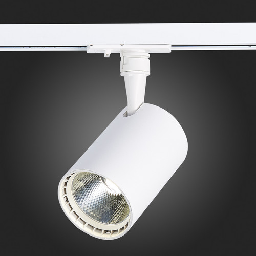 ST351.536.20.24 Св-к трек. Белый LED 1*20W 3000K 1 800Lm Ra?80 24° IP20 L118xW78xH174 100-240V BASE