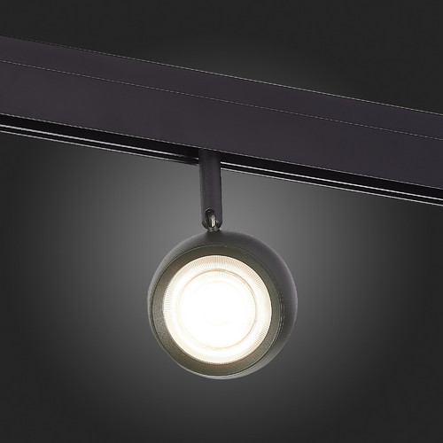 ST355.436.10 Магнитный трековый светильник Черный LED 1*10W 3000K 470Lm Ra>80 36° IP20 L120xW50xH176 SKYLINE 48