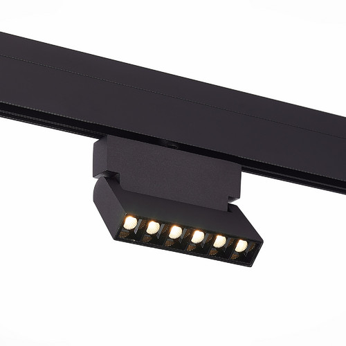 ST362.436.06 Магнитный трековый светильник Черный LED 1*6W 3000K 532Lm Ra>80 36° IP20 L120xW22xH134 SKYLINE 48