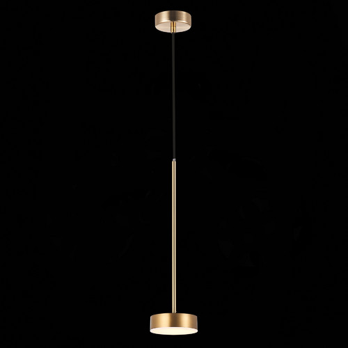 SL6000.303.01 Светильник подвесной ST-Luce Латунь/Латунь LED 1*7W 3000K PANCES
