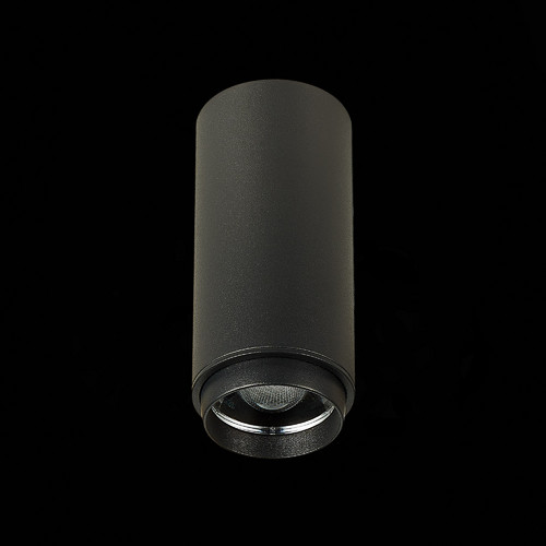 ST600.432.10 Светильник потолочный Zoom Черный LED 1*10W 3000K 1 000Lm Ra>80 15-60° IP20 D59xH130 17 Накладные светильники