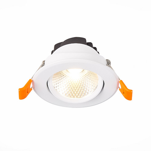 ST211.548.08.36 Св-к встр. Белый LED 1*8W 4000K 640Lm Ra80 36° IP20 D86xH50 220-240V Встраиваемые светильники