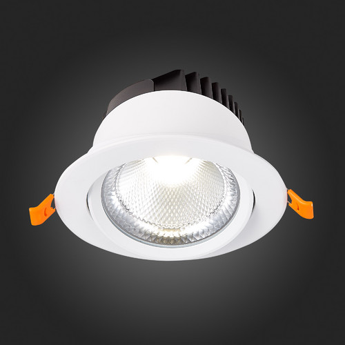 ST211.548.15.36 Св-к встр. Белый LED 1*15W 4000K 1 125Lm Ra80 36° IP20 D109xH65 220-240V Встраиваемые светильники