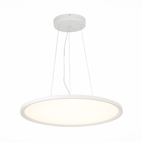 ST602.543.56 Светильник подвесной Белый LED 1*56W 4000K 5 040Lm Ra>80 120 IP20 D600xH35 185-265V Подвесные светильники
