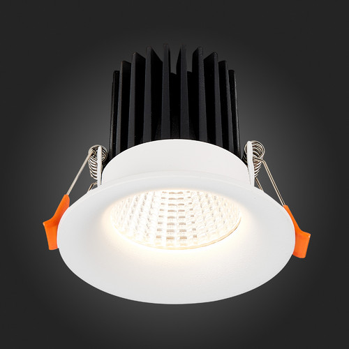 ST703.538.10 Св-к встр. Белый LED 1*10W 3000K 900Lm Ra>90 38° IP20 D85xH75 170-240V Встраиваемые светильники