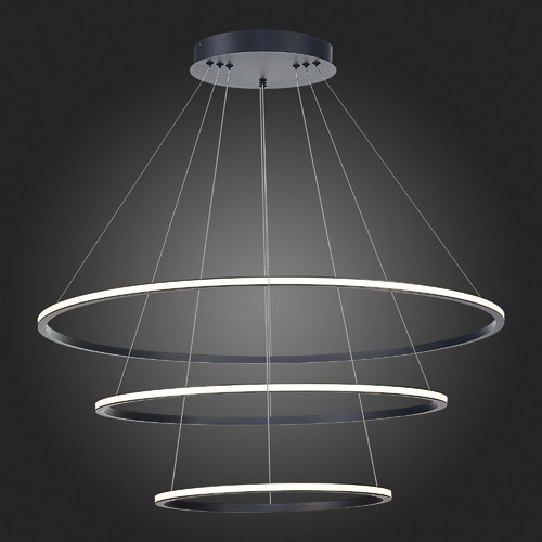 ST604.443.114 Светильник подвесной ST-Luce Черный/Белый LED 1*114W 4000K Подвесные светильники