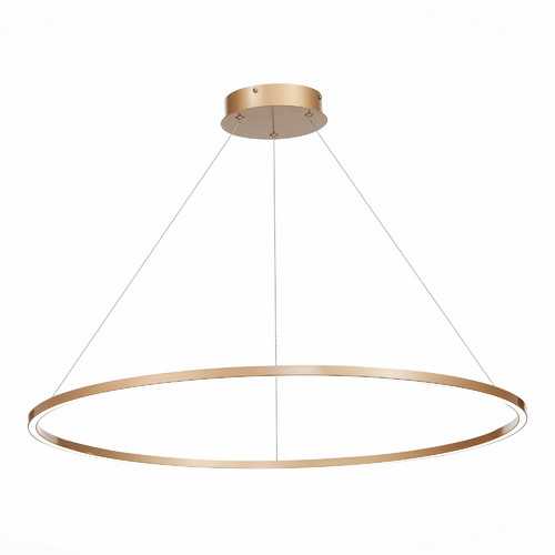 ST605.243.46 Светильник подвесной ST-Luce Золотистый/Белый LED 1*46W 4000K Подвесные светильники