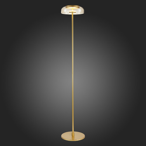 SL6002.205.01 Торшер ST-Luce Золотистый/Янтарный LED 1*7W 4000K LAZIO