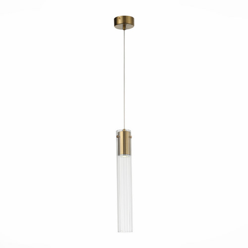 SL1229.303.01 Подвес ST-Luce Латунь/Прозрачный GU10 1*5W TERNI