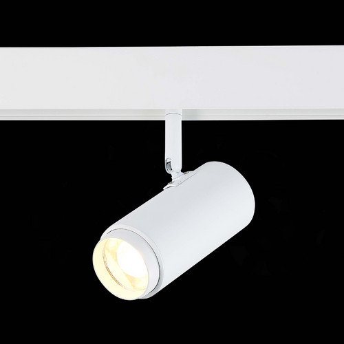 ST357.536.06 Магнитный трековый светильник ZOOM Белый LED 1*6W 3000K 667Lm Ra>90 10-60° IP20 L137xW5 SKYLINE 48