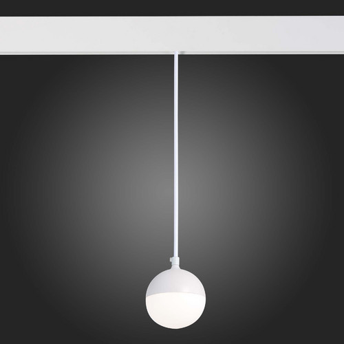 ST358.543.07 Магнитный трековый светильник подвесной Белый LED 1*7W 4000K 520Lm Ra>80 120° IP20 D90x SKYLINE 48