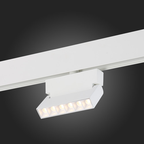 ST362.536.06 Магнитный трековый светильник белый LED 1*6W 3000K 532Lm Ra>80 36° IP20 L120xW22xH134 4 SKYLINE 48