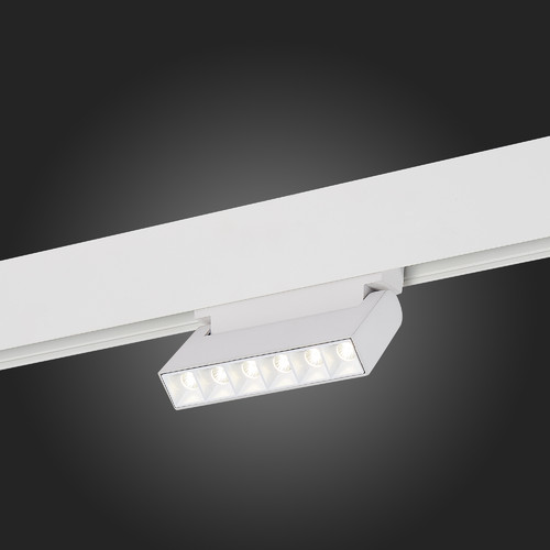 ST364.546.06 Магнитный трековый светильник белый LED 1*6W 4000K 532Lm Ra>80 36° IP20 L120xW22xH108 4 SKYLINE 48