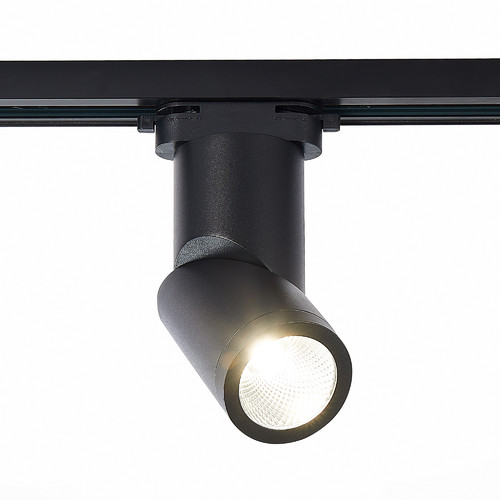 ST650.436.10 Св-к трек. Черный LED 1*10W 3000K 800Lm Ra>90 38° IP20 D60xH190 165-265V BASE