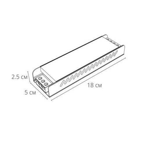 A240506 Блок питания Power-Standard 24В 150Вт 6.3А IP20