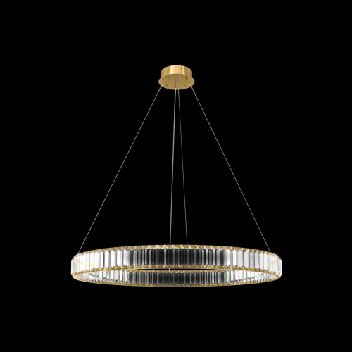 10135/800 Gold Подвесной светильник LOFT IT Crystal ring