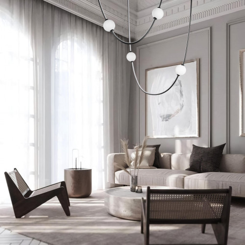 10242/600 Black Подвесной светильник LOFT IT Embrace