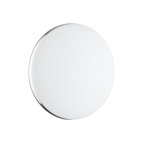 7600/CLN TAN SN Светильник пластик/белый/хром LED 36Вт без ДУ 4000К D340 IP43 RINGO