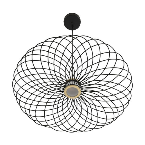 8379/10L LEDIO черный, металл/акрил Подвес LED 10W 3000K 220V CAMOMILE