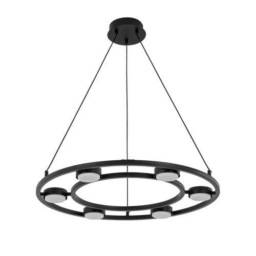 8340/6 MODERNI черный, металл Люстра подвесная GX53 LED 6*7W 220V TORINA