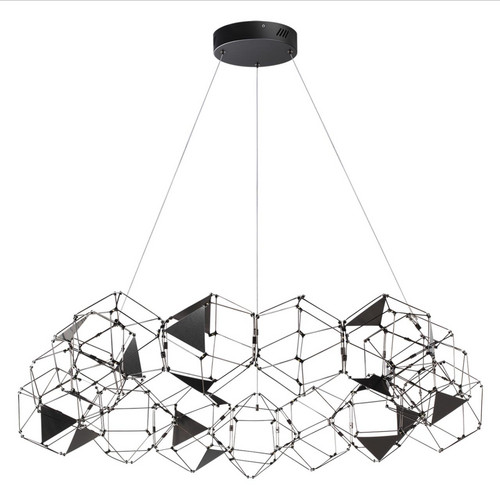 5087/68L L-VISION ODL25 505 черный хром/металл Люстра LED 68W 4000K 3740Лм TRELLIS