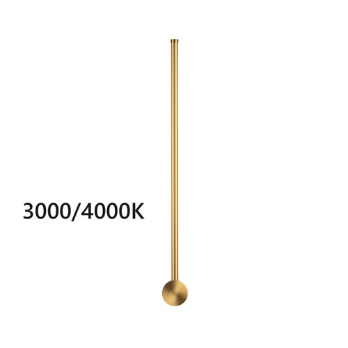 4335/12WGP HIGHTECH ODL23 299 золото Настенный светильник IP20 LED 12W 525Лм 3000K/4000K (перекл. ч/з тумблер на драйвере) FILLINI