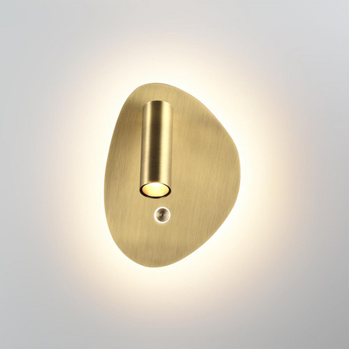 7185/9WL HIGHTECH ODL26 Настенный светильник  брашированная бронза/металл  IP20 LED 9W 580Лм 2700K/3300K/4000K 120° 220-240V ROY