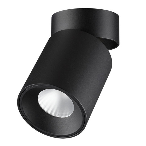 7132/7CL HIGHTECH ODL26 Потолочный светильник черный/металл IP20 LED 7W 525Лм 3000K 36° 220-240V TURNO