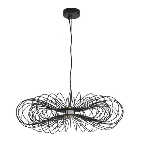 8301/10L LEDIO черный, металл/акрил Подвес LED 9W 3000K 220V CAMOMILE