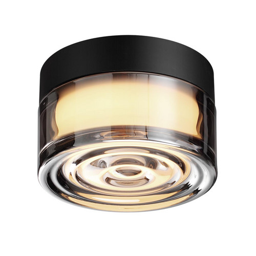 7157/6CL HIGHTECH ODL26 Настенно-потолочный светильник  дымчатый/стекло/поликарбонат IP65 LED 6W 2200/2700/3000K 220-240V RONDA