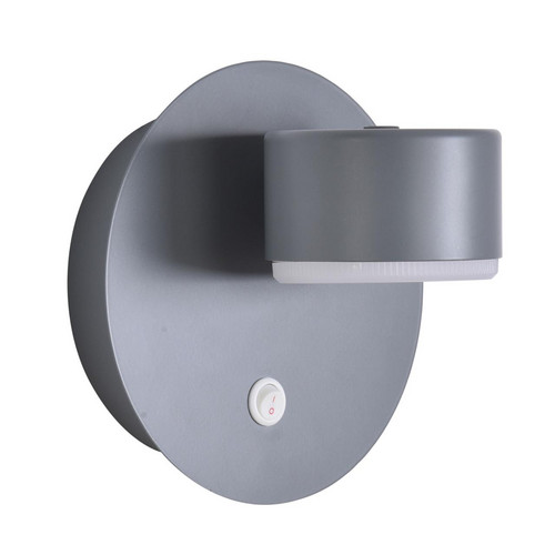 8345/1W COMFI серый, металл Бра GX53 LED 1*7W 220V TORINA