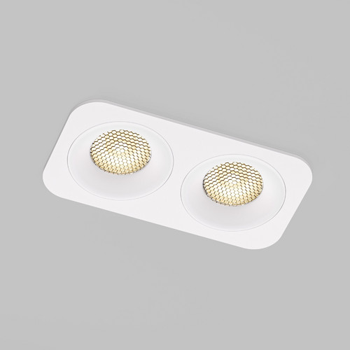 Светильник встраиваемый светодиодный Tetro 20W 3000K белый IP44 15277/LED