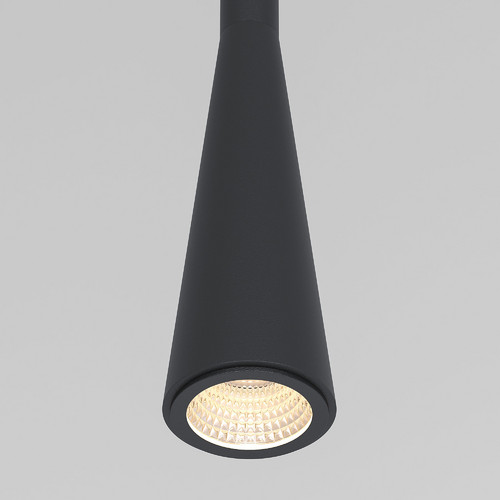Светильник подвесной светодиодный Vist 7W 3000K черный 50312 LED