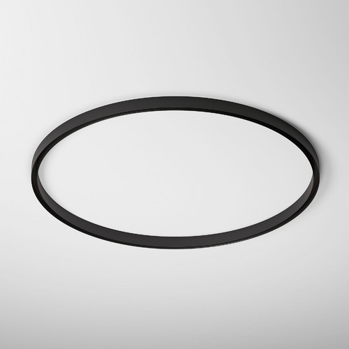 Slim Magnetic Накладной радиусный шинопровод черный ⌀ 1200мм 85161/00