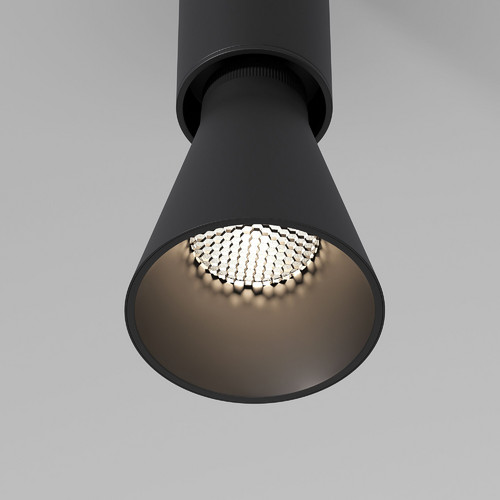 Светильник накладной поворотный светодиодный Piks 7W 4000К черный 25107/LED