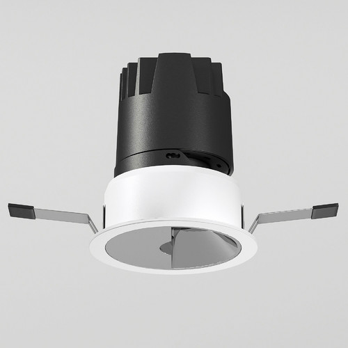 Точечный светодиодный светильник 10W 4000K белый/хром 25090/LED